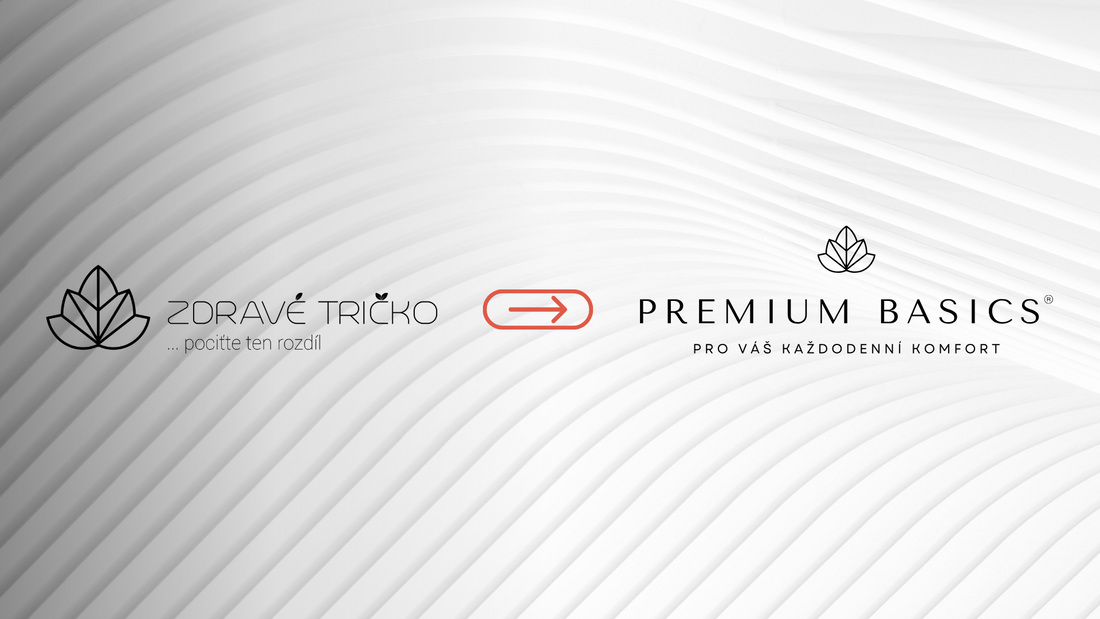 Zdravé tričko - změna názvu na Premium Basics