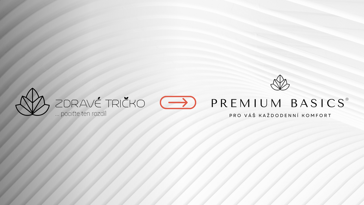 Zdravé tričko - změna názvu na Premium Basics