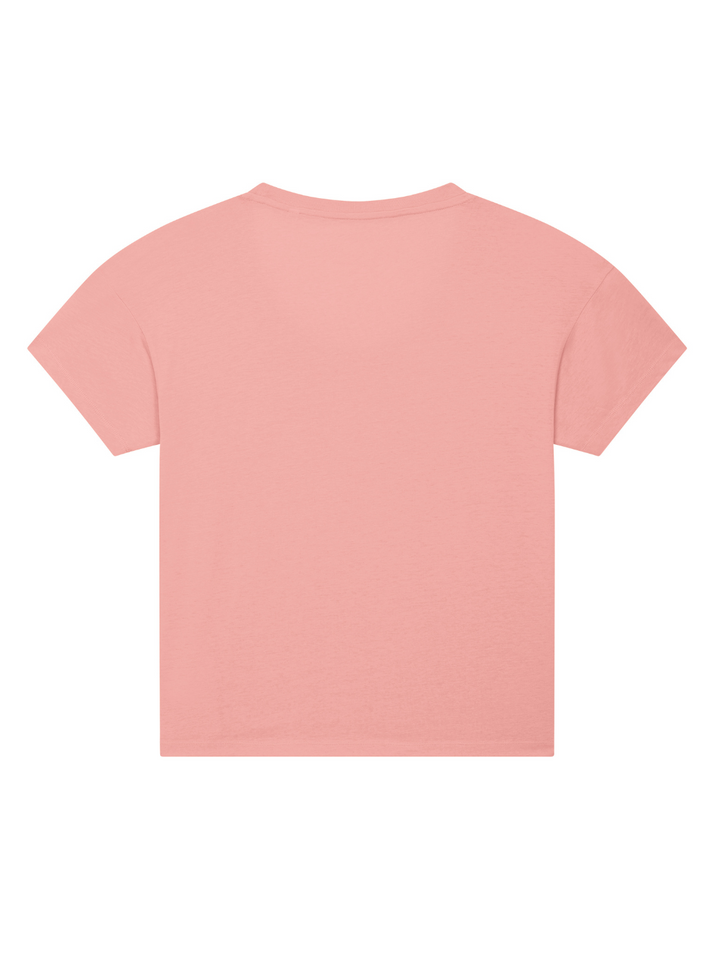 Ženska majica s kratkimi rokavi Relax | roza