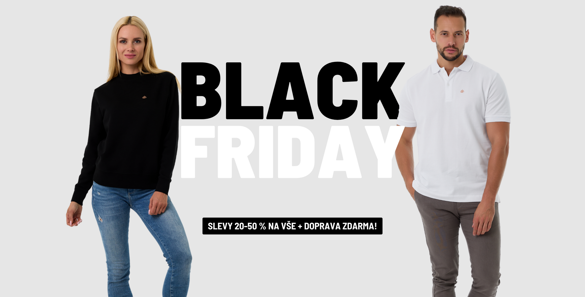 Black Friday slevy až 50 % + doprava zdarma na Premium Basics