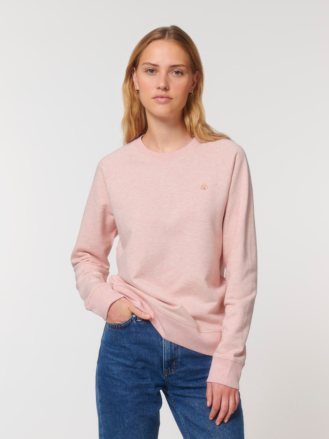 Ženski pulover Cosy | Pink Brindle