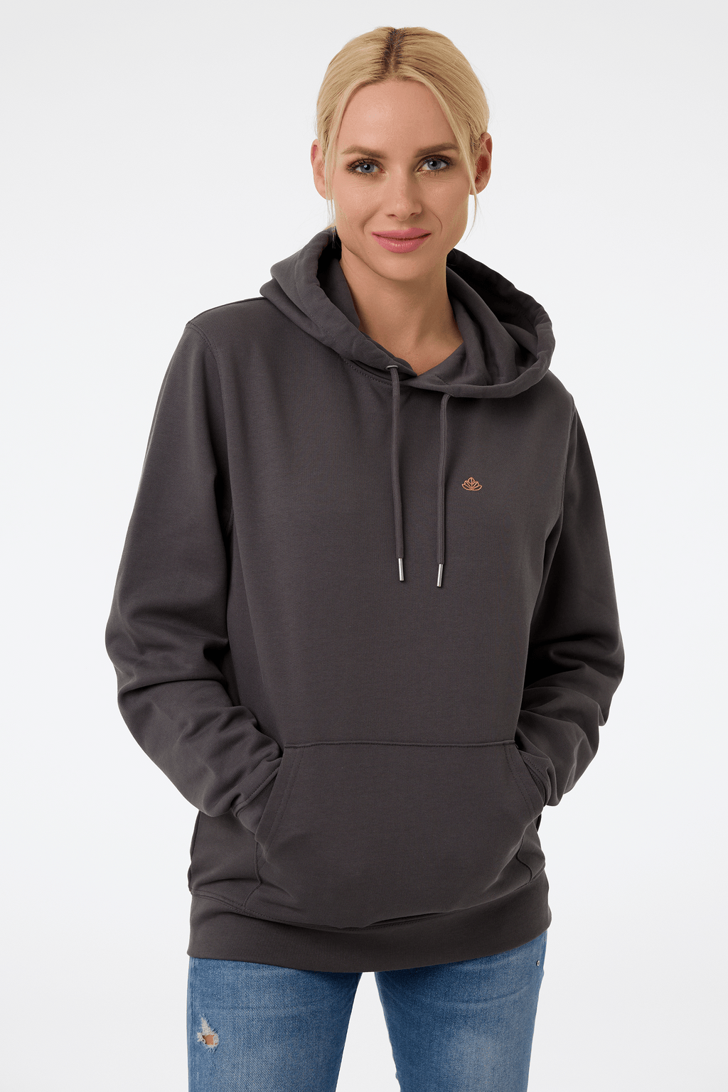 Dámská mikina s kapucí z bio bavlny | Hood - Premium Basics