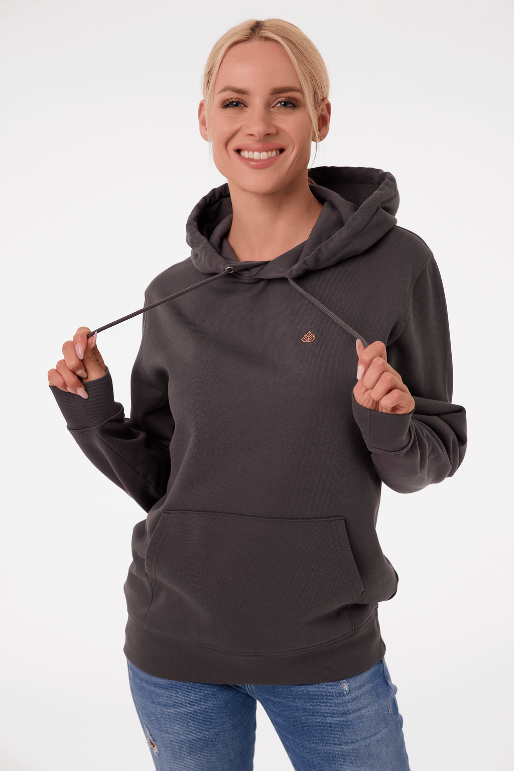 Dámská mikina s kapucí z bio bavlny | Hood - Premium Basics