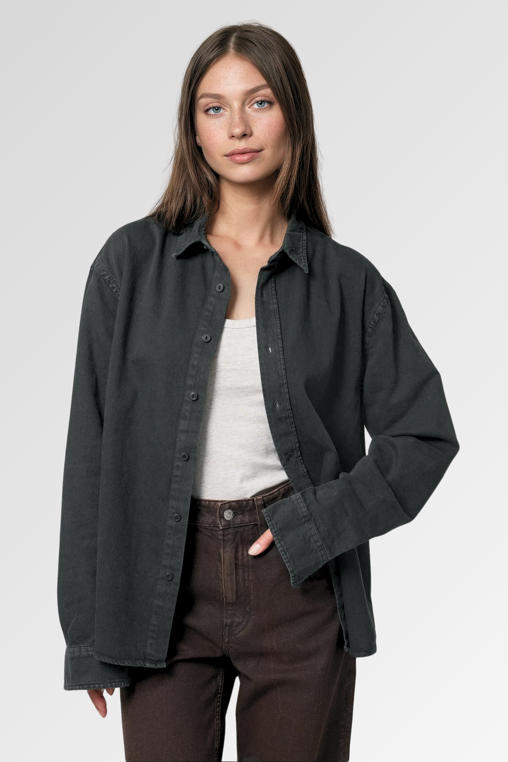 Dámská oversized košile | Unity - Premium Basics