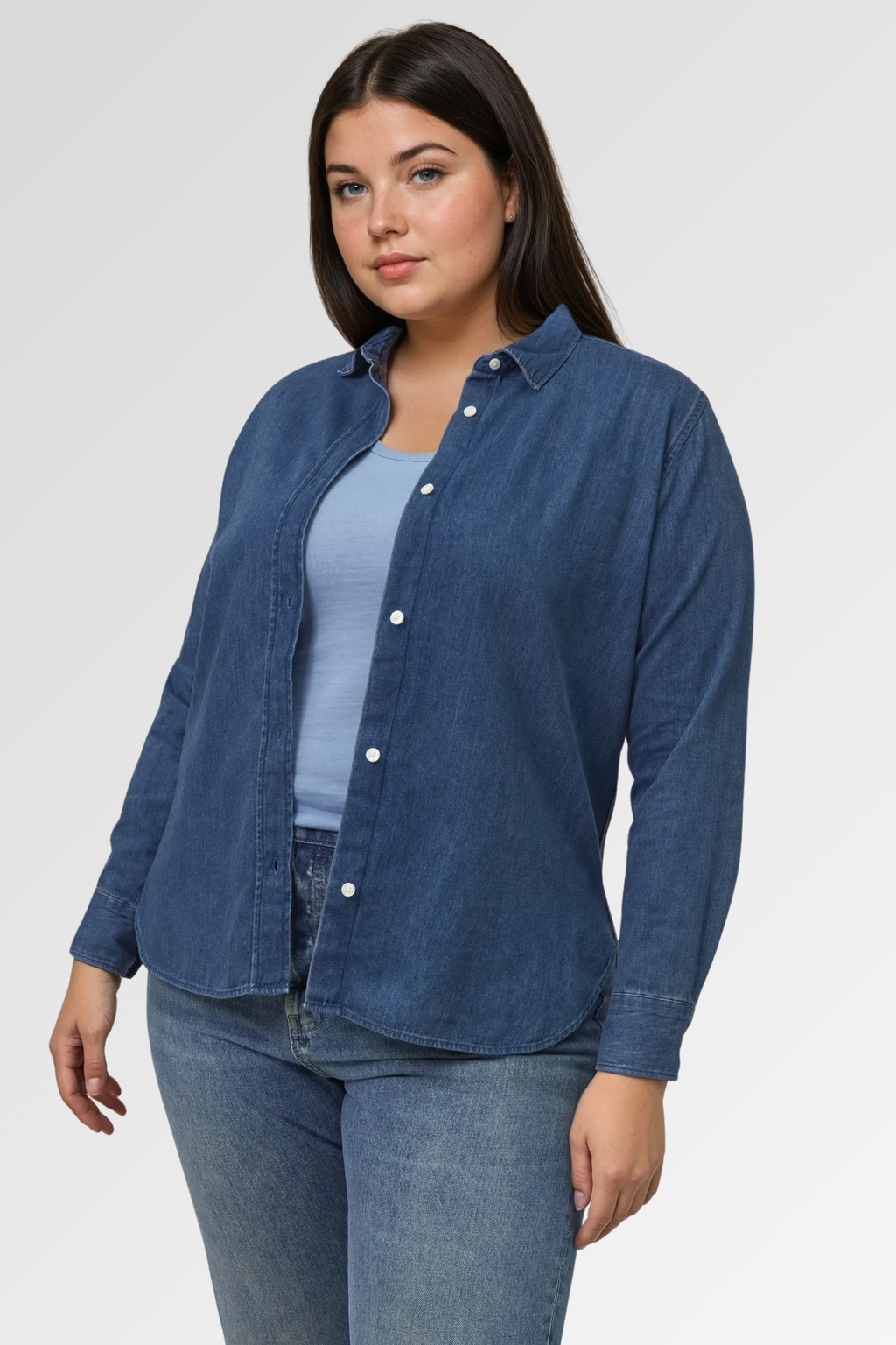 Dámská džínová košile | Denim - Premium Basics