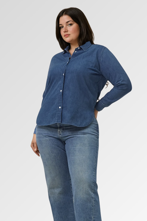 Dámská džínová košile | Denim - Premium Basics