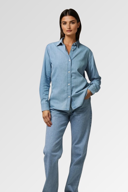 Dámská džínová košile | Denim - Premium Basics