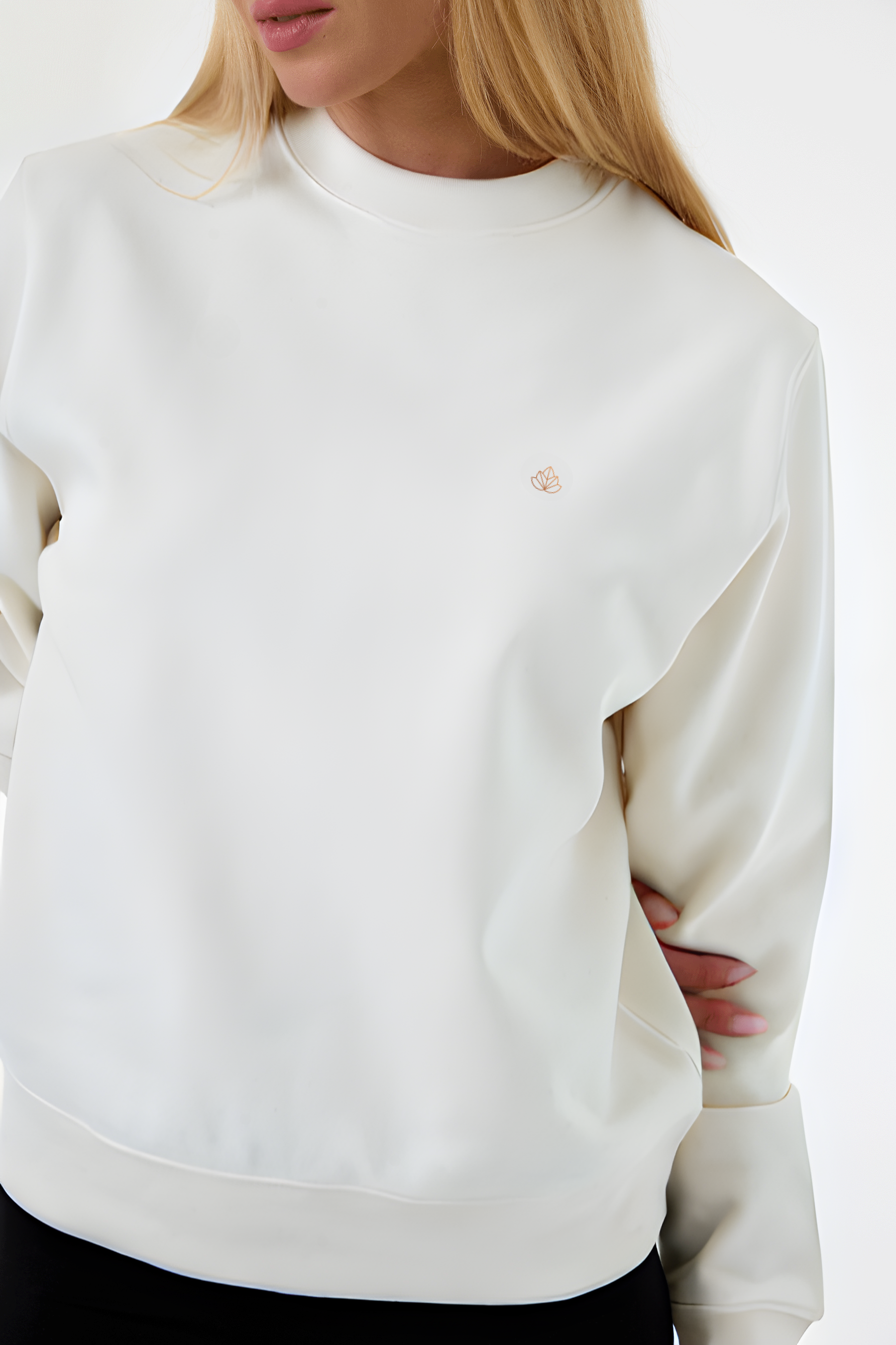 Dámská mikina z bio bavlny | Soft - Premium Basics