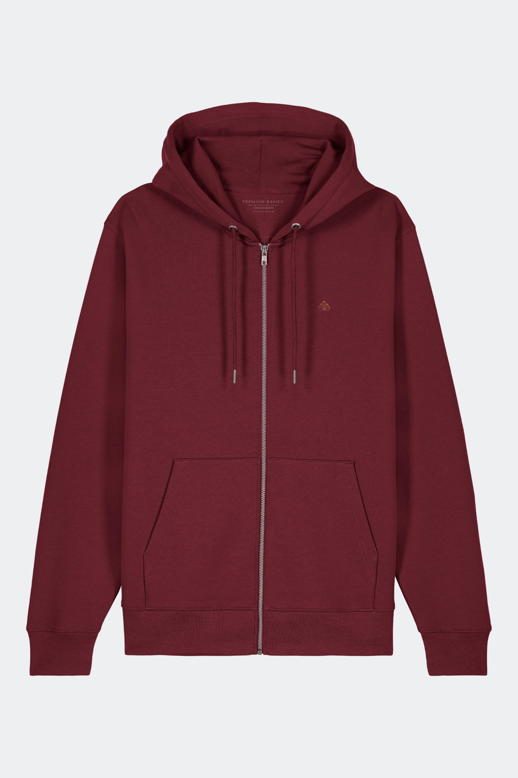 Dámská mikina na zip s kapucí z bio bavlny | Move