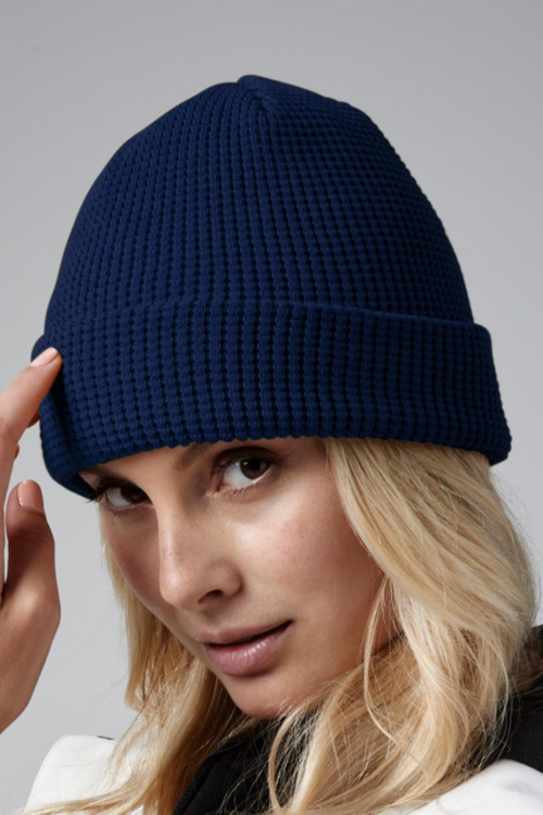 Čepice s vaflovým úpletem | Heat - Premium Basics