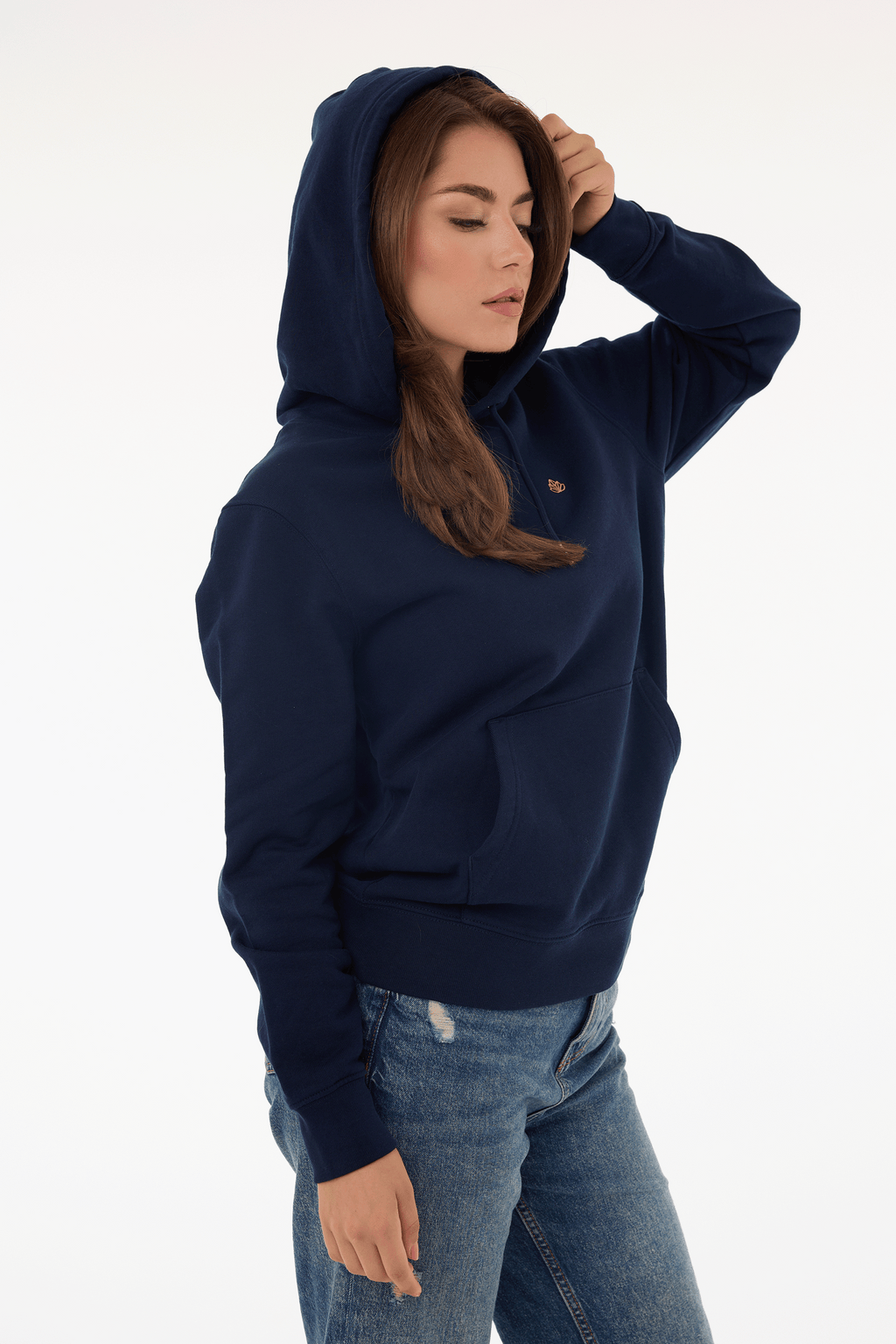 Dámská mikina s kapucí z bio bavlny | Hood - Premium Basics