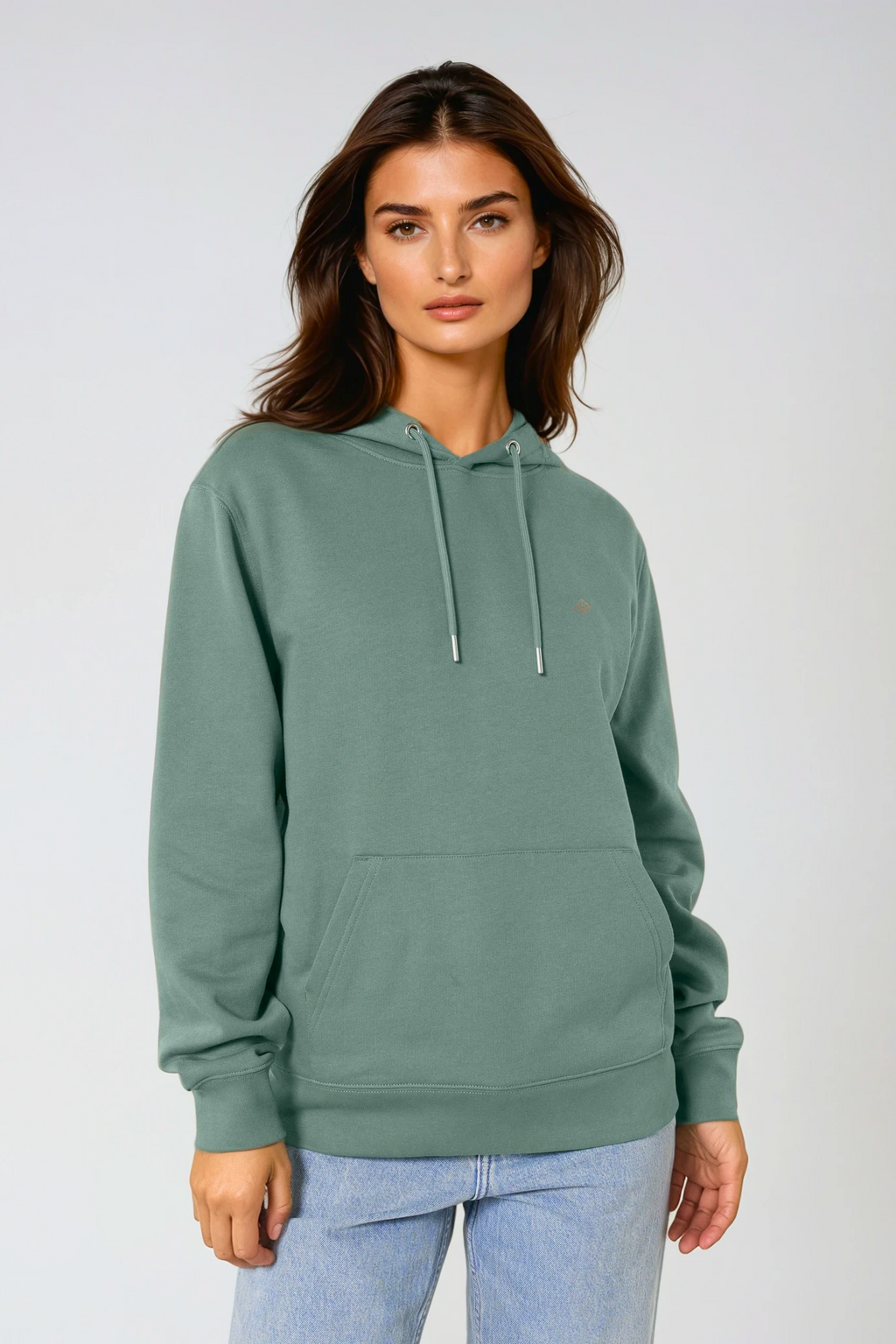 Damen-Hoodie aus Bio-Baumwolle | Kapuze