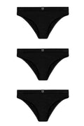 3-PACK - Dámské kalhotky z bio bavlny | A-dam - Premium Basics