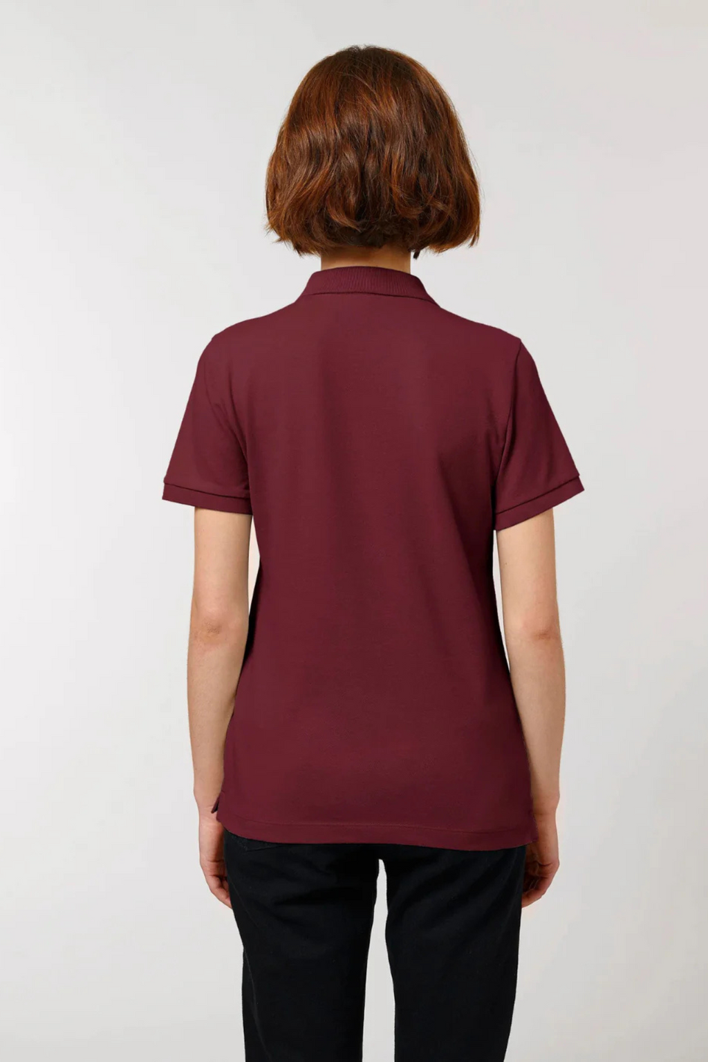 Dámské polo tričko Milano | Burgundské - Premium Basics