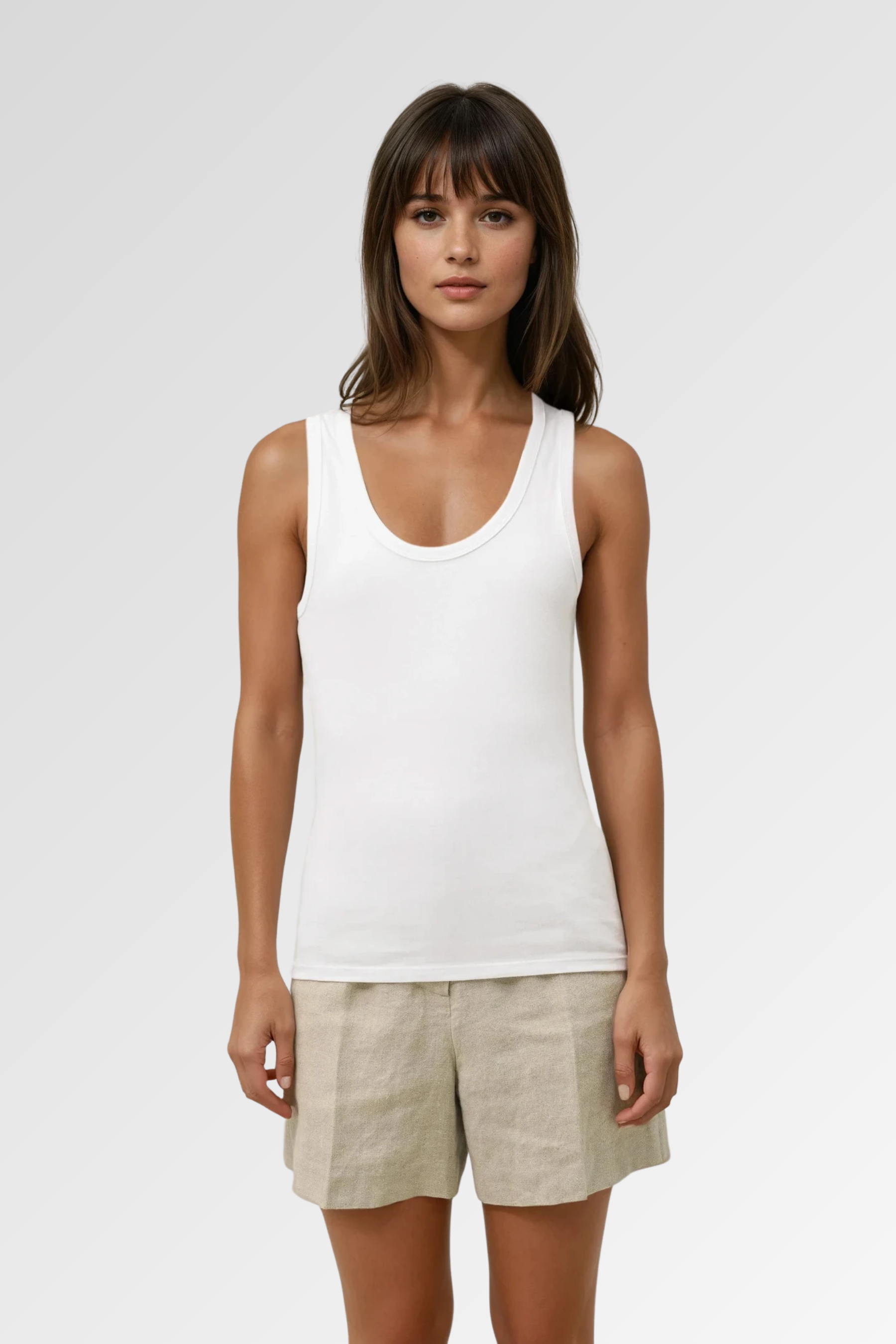 Dámské tílko z bio bavlny | Raglan 2.0 - Premium Basics