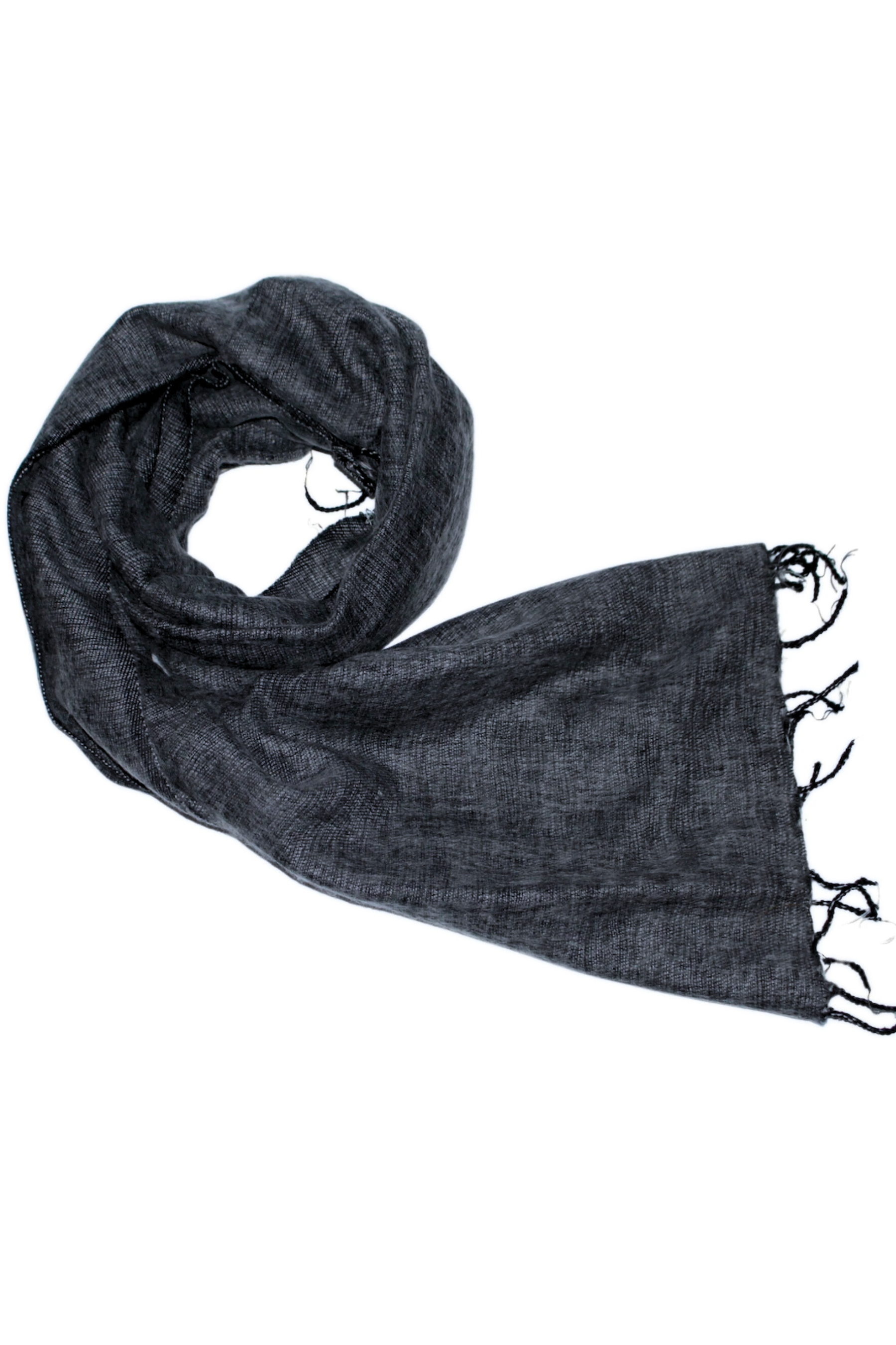 Ručně tkaná maxi šála z jačí vlny