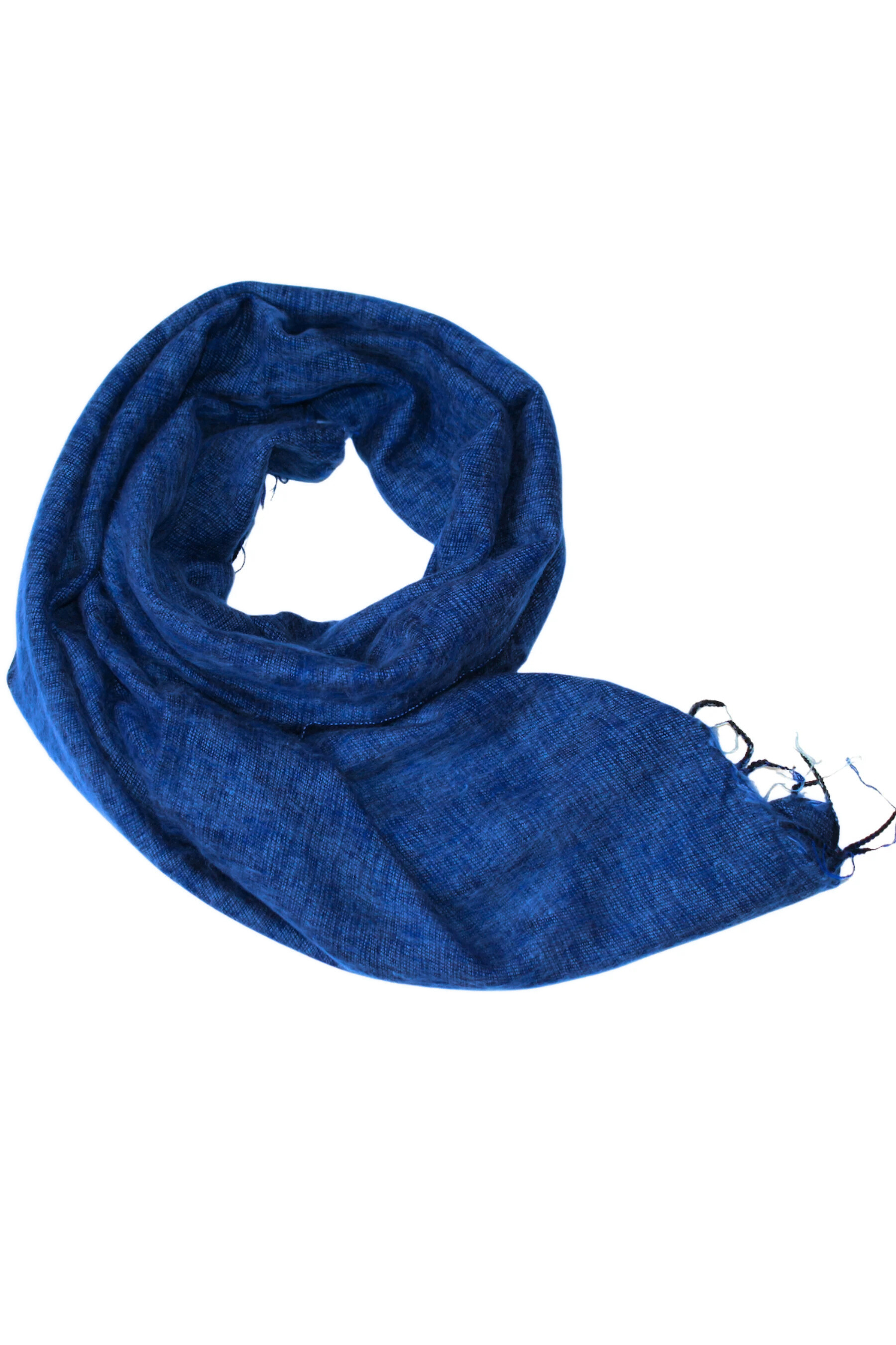 Ručně tkaná maxi šála z jačí vlny