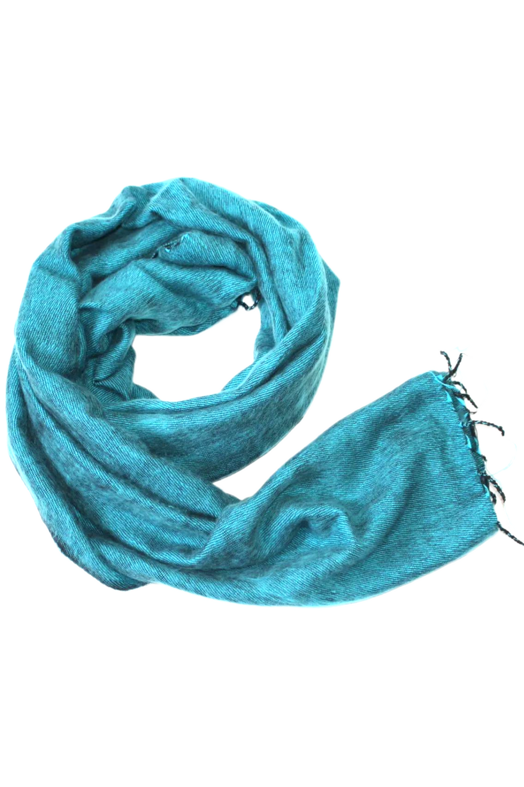 Ručně tkaná maxi šála z jačí vlny - Premium Basics