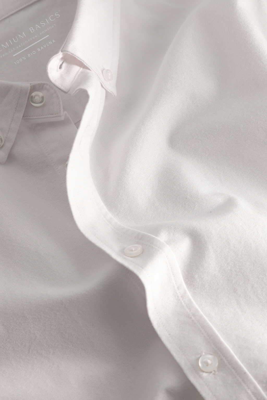 Pánská košile s dlouhým rukávem | Oxford - Premium Basics