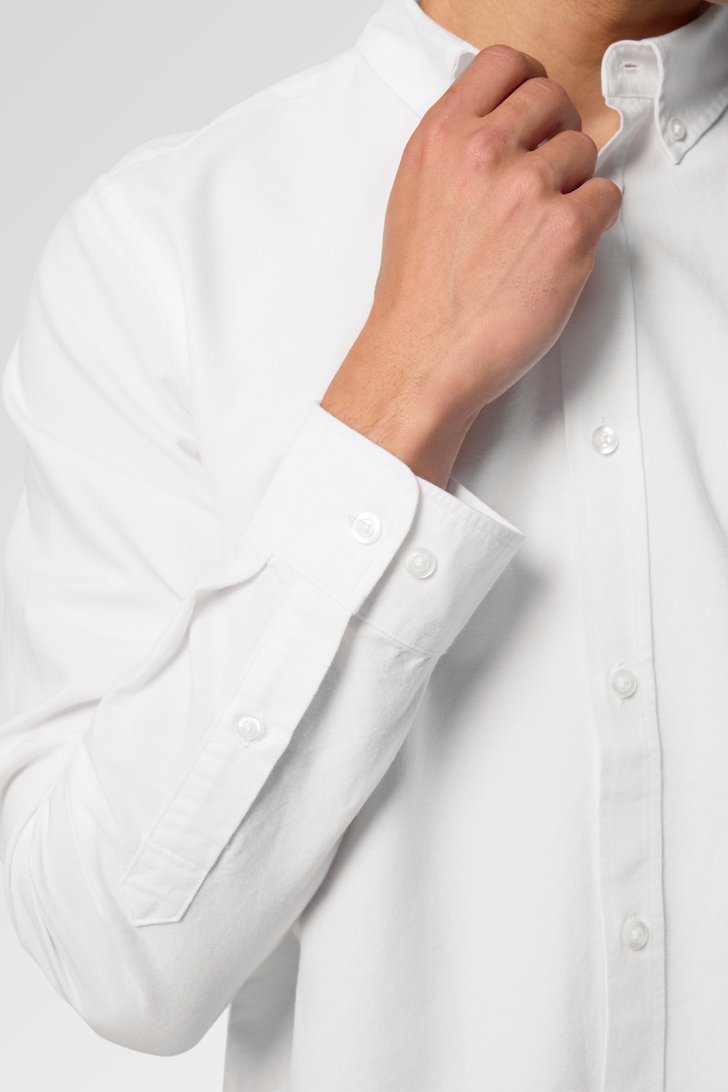 Pánská košile s dlouhým rukávem | Oxford - Premium Basics