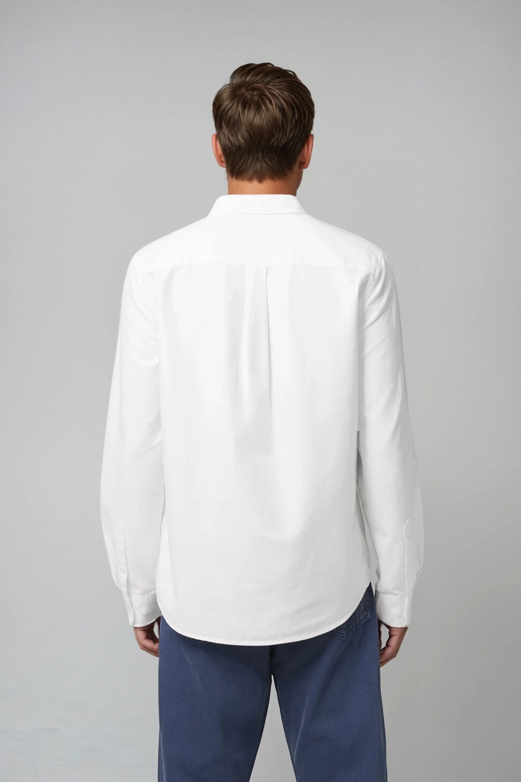 Pánská košile s dlouhým rukávem | Oxford - Premium Basics