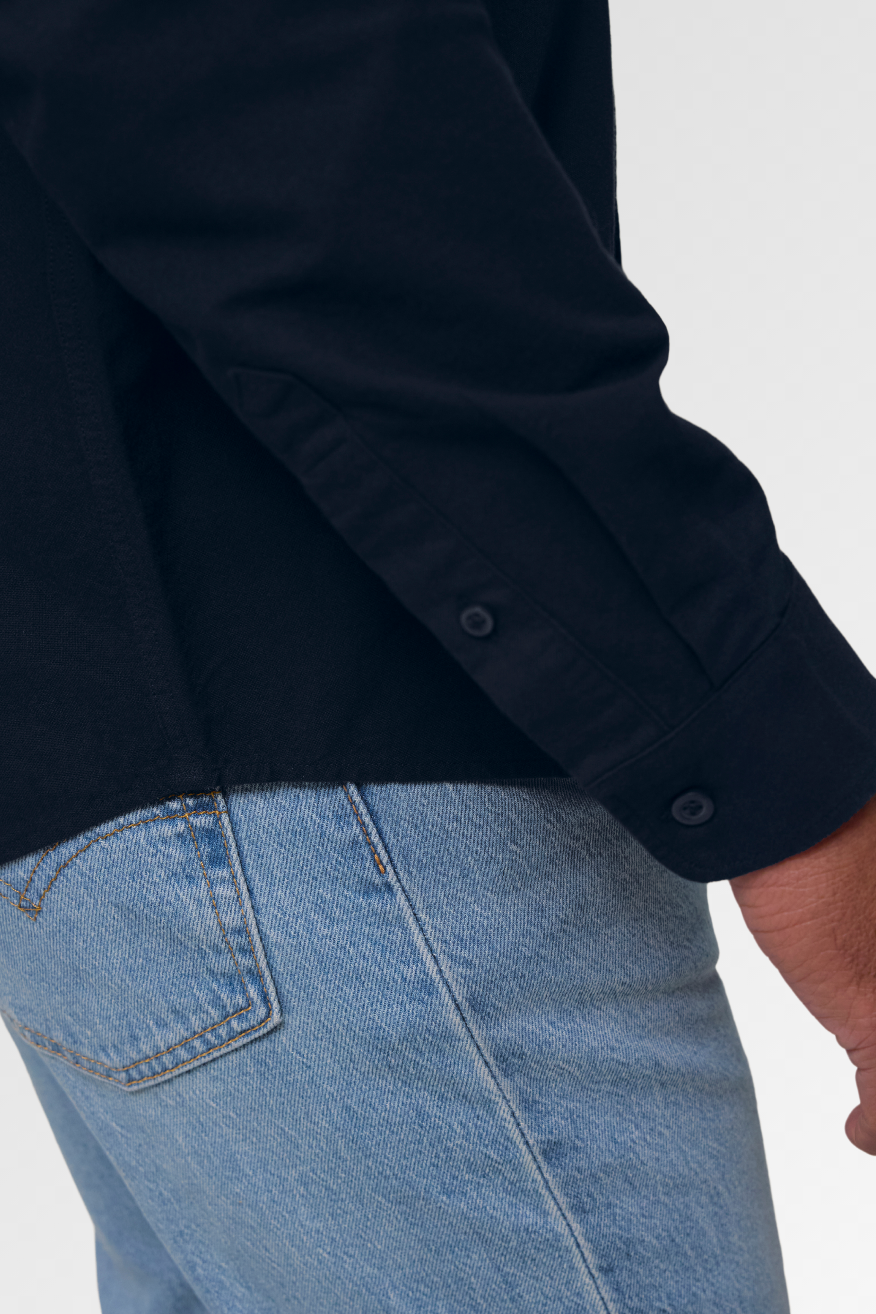 Pánská košile s dlouhým rukávem | Oxford - Premium Basics