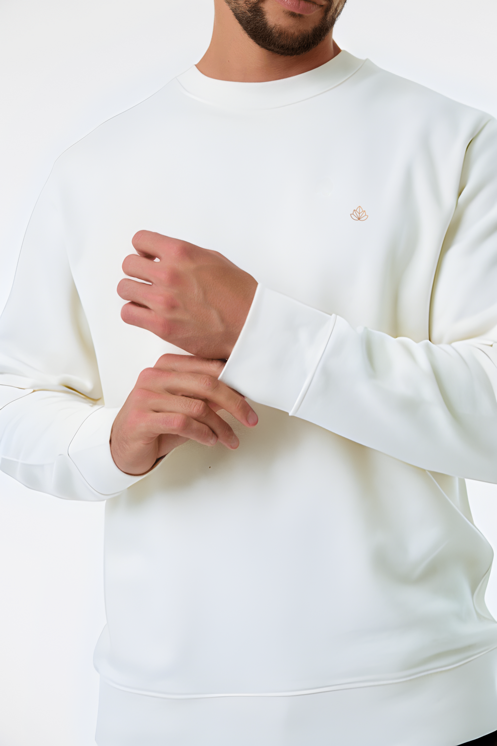 Pánská mikina z bio bavlny | Soft - Premium Basics