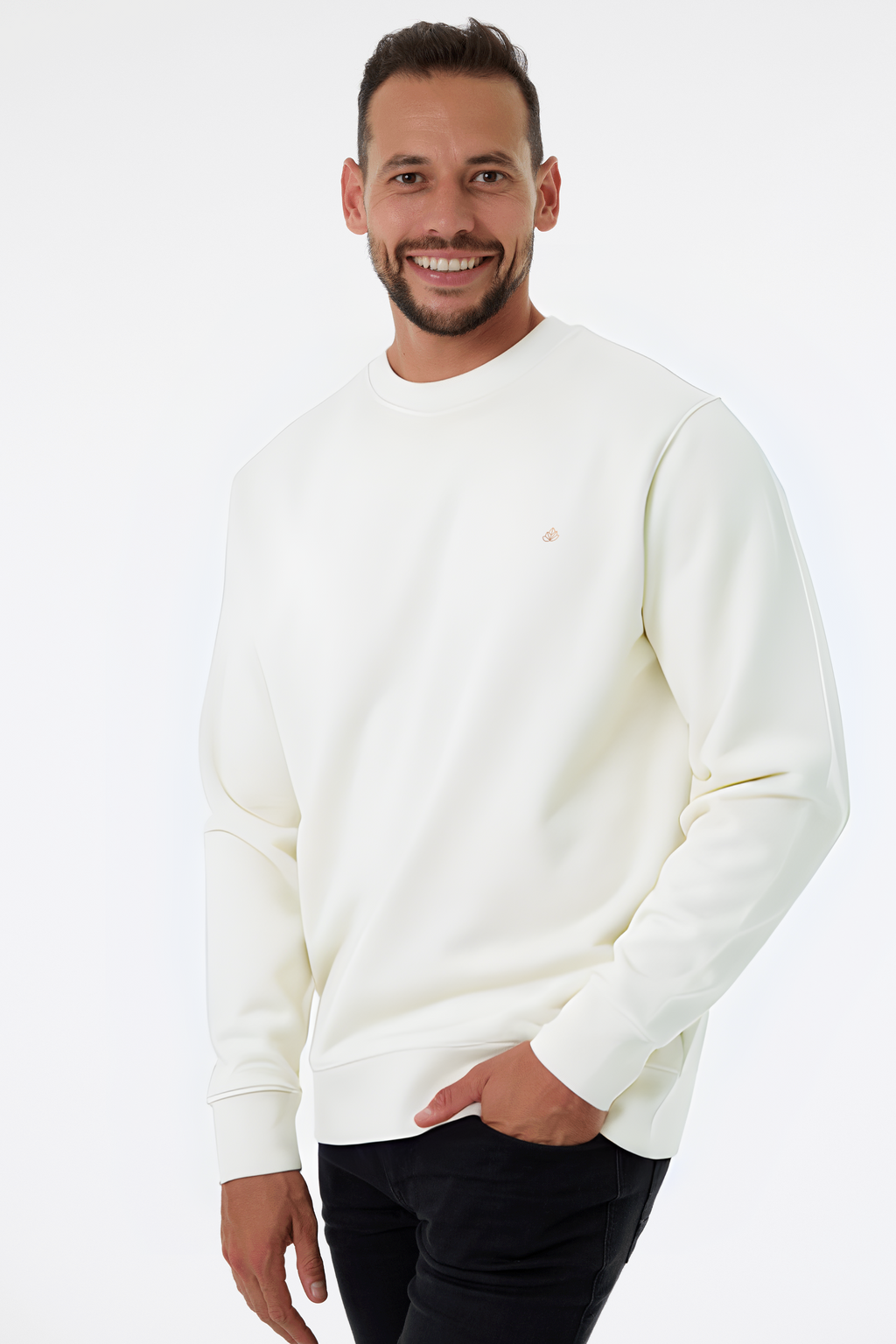 Pánská mikina z bio bavlny | Soft - Premium Basics