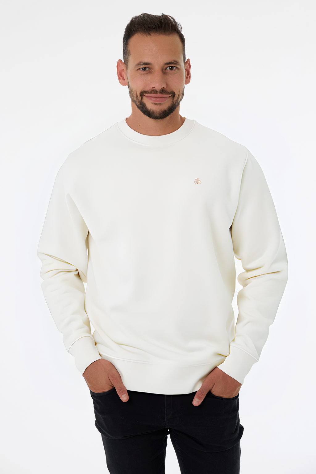 Pánská mikina z bio bavlny | Soft - Premium Basics