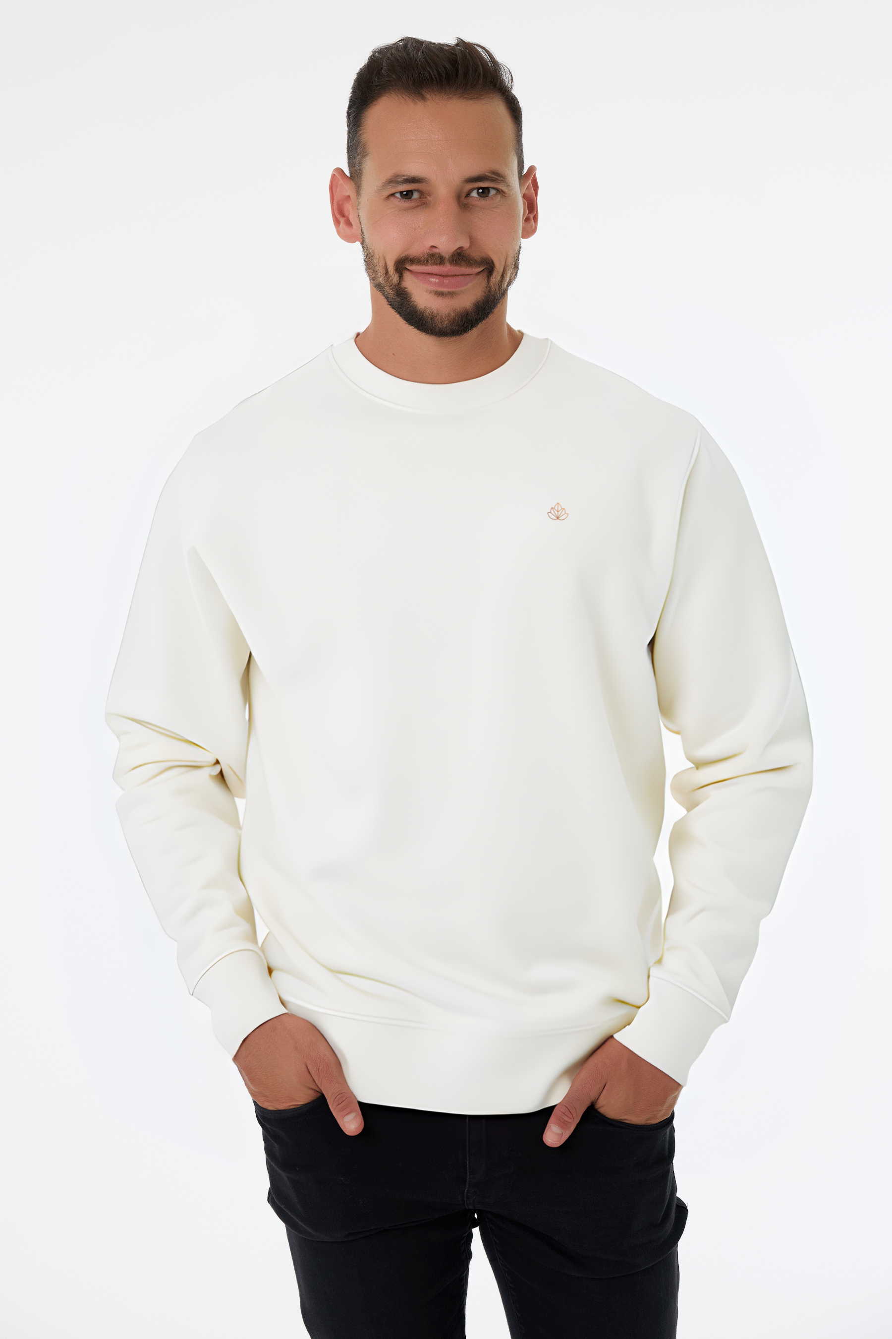 Pánská mikina z bio bavlny | Soft - Premium Basics