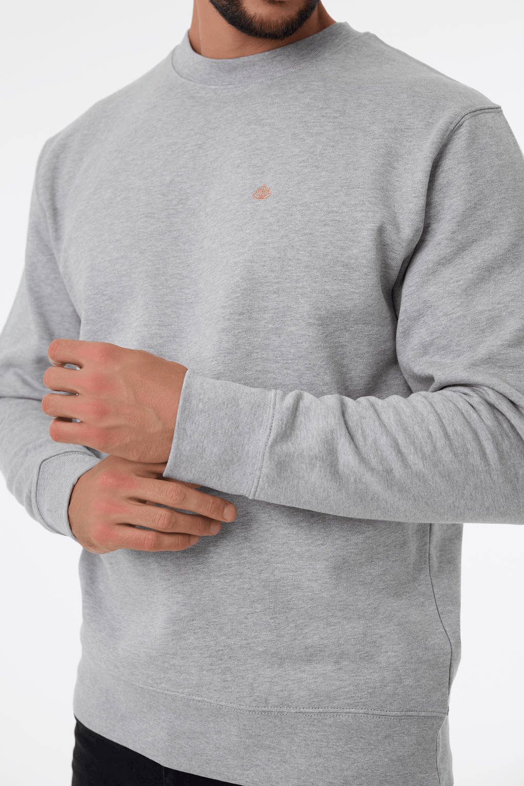 Pánská mikina z bio bavlny | Soft - Premium Basics