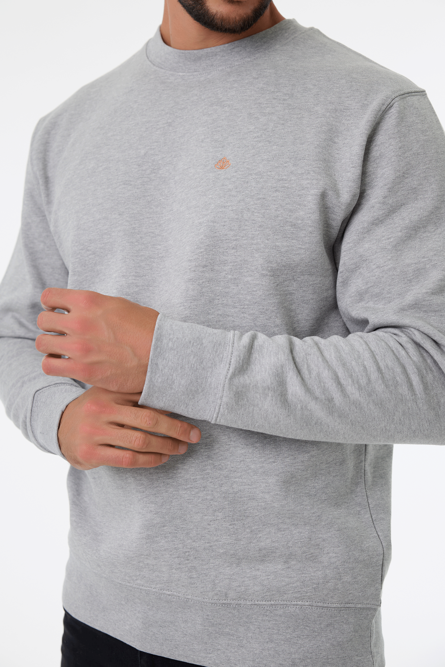 Pánská mikina z bio bavlny | Soft - Premium Basics