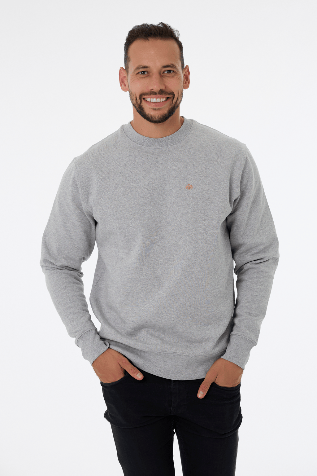 Pánská mikina z bio bavlny | Soft - Premium Basics