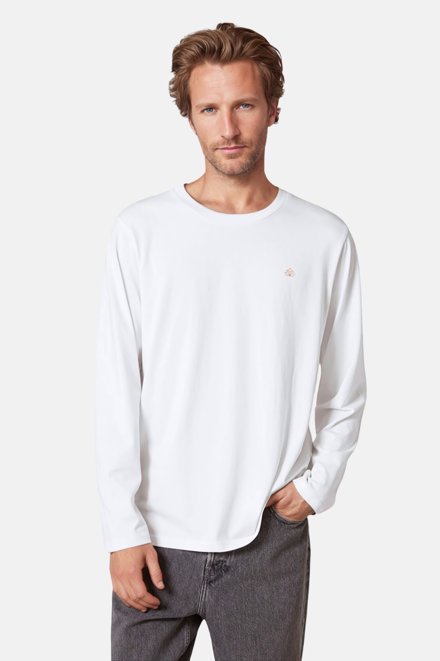 Pánské tričko s dlouhým rukávem | Teide - Premium Basics