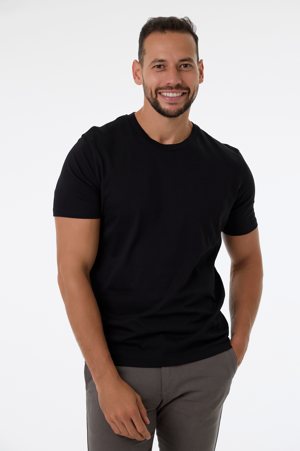 3-pack pánských basic triček | Grand - Premium Basics