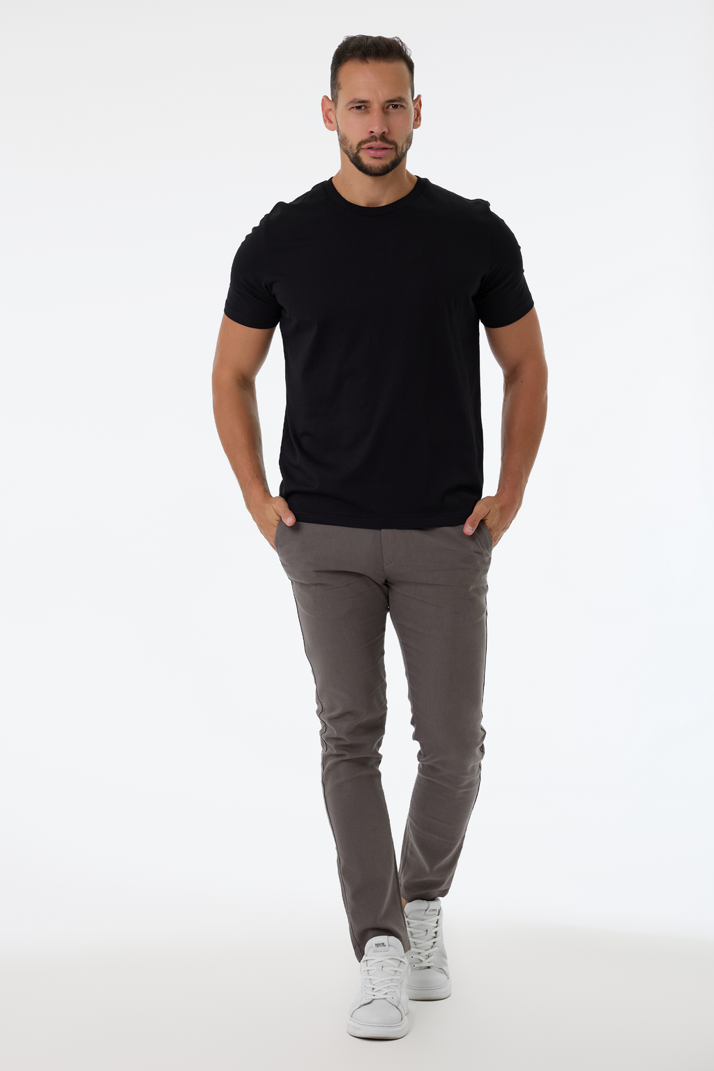 3-pack pánských basic triček | Grand - Premium Basics