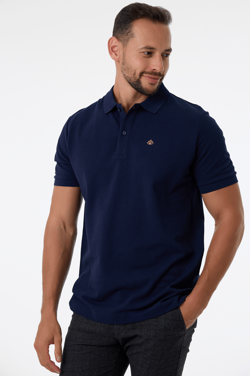 Pánské polo triko z bio bavlny | Iconic 2.0 - Premium Basics