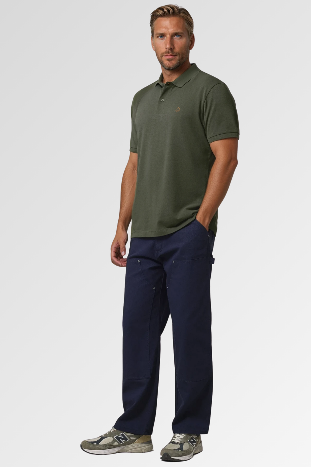 Pánské polo tričko z bio bavlny | Coast - Premium Basics