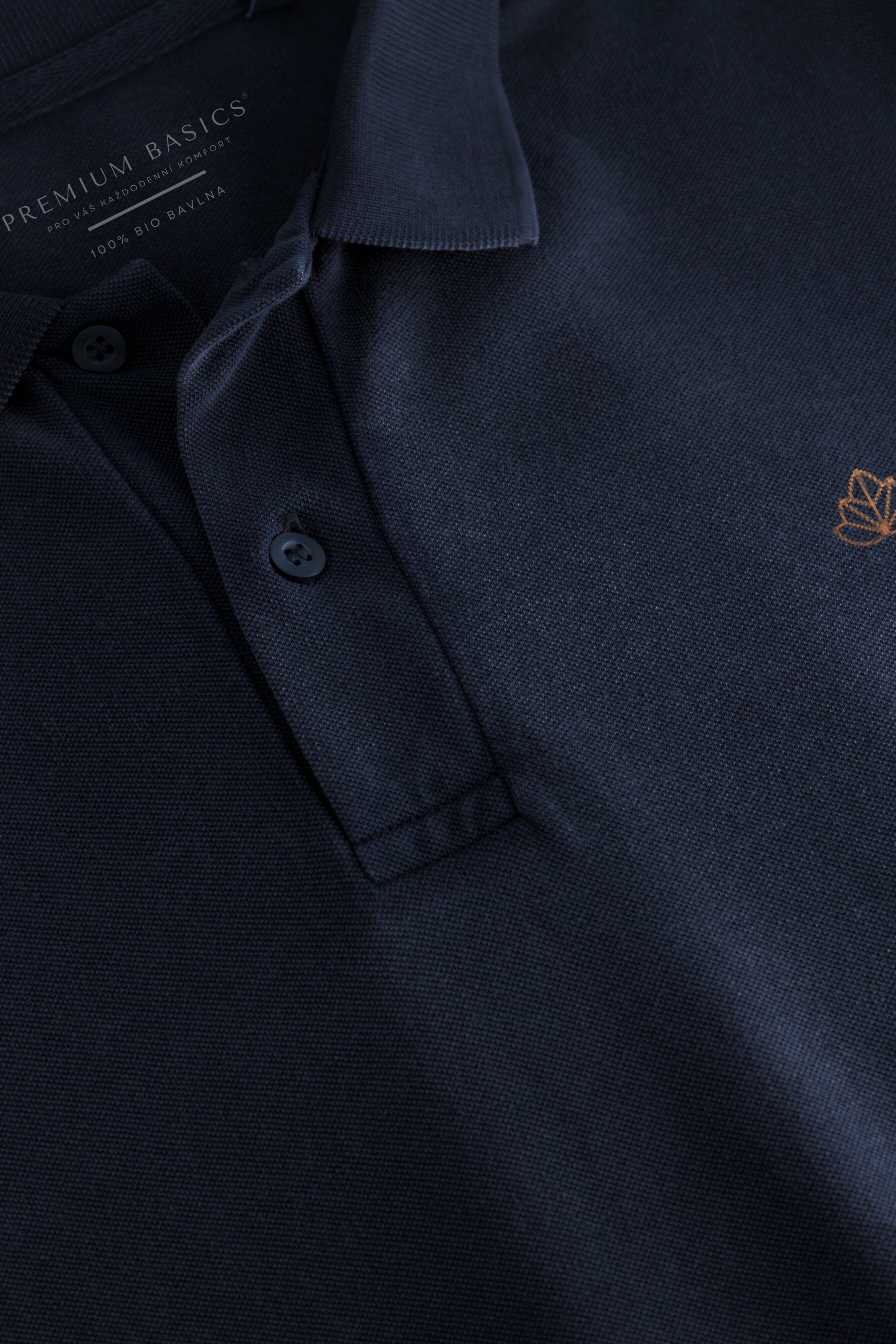 Pánské polo tričko z bio bavlny | Coast - Premium Basics