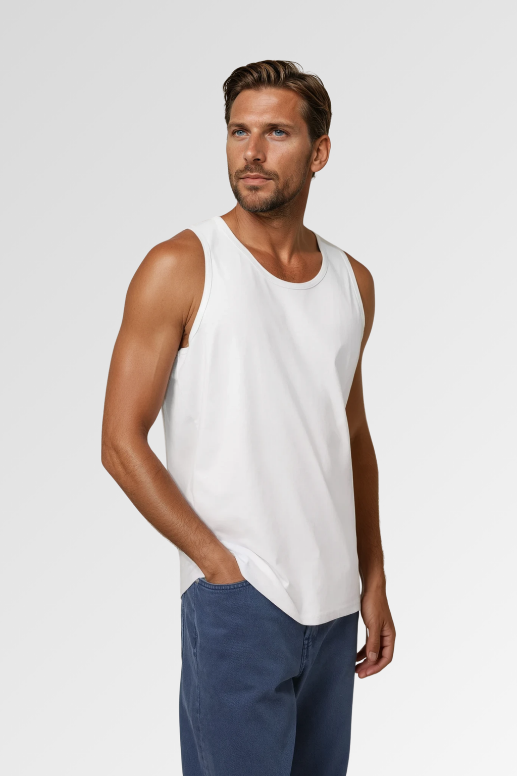 Pánské tílko z bio bavlny | Core - Premium Basics