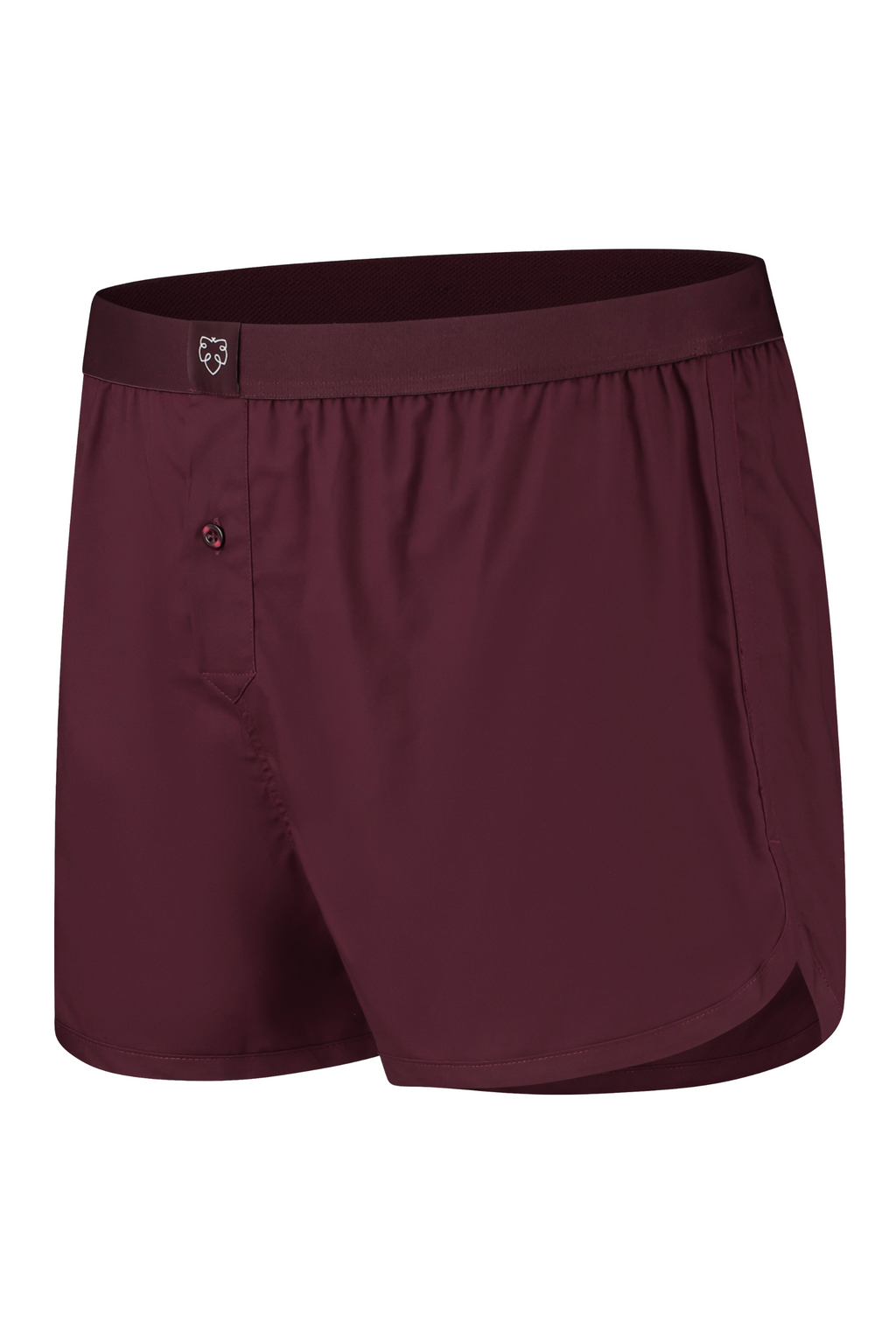 Pánské trenky z bio bavlny A-dam burgundské