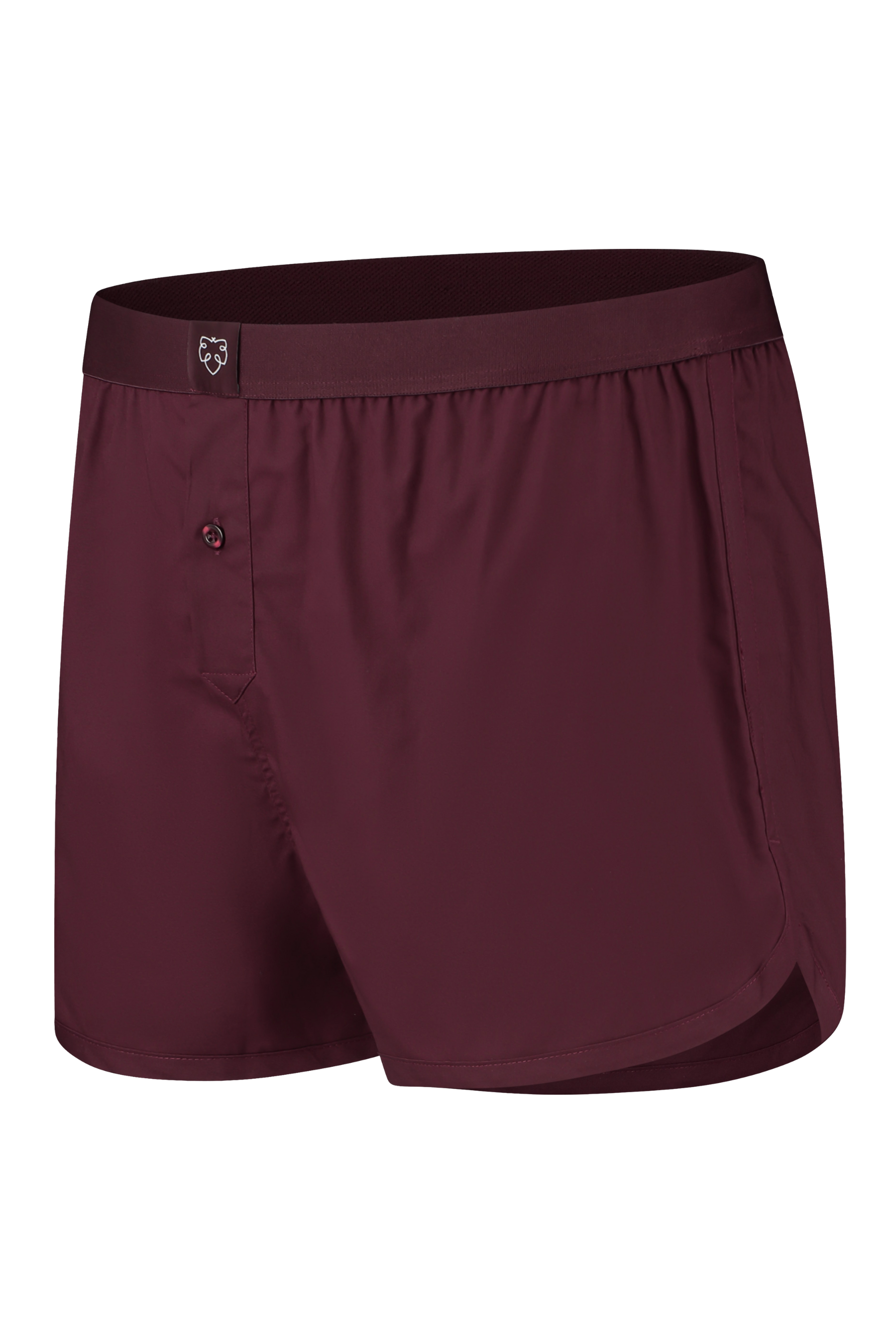 Pánské trenky z bio bavlny A-dam burgundské