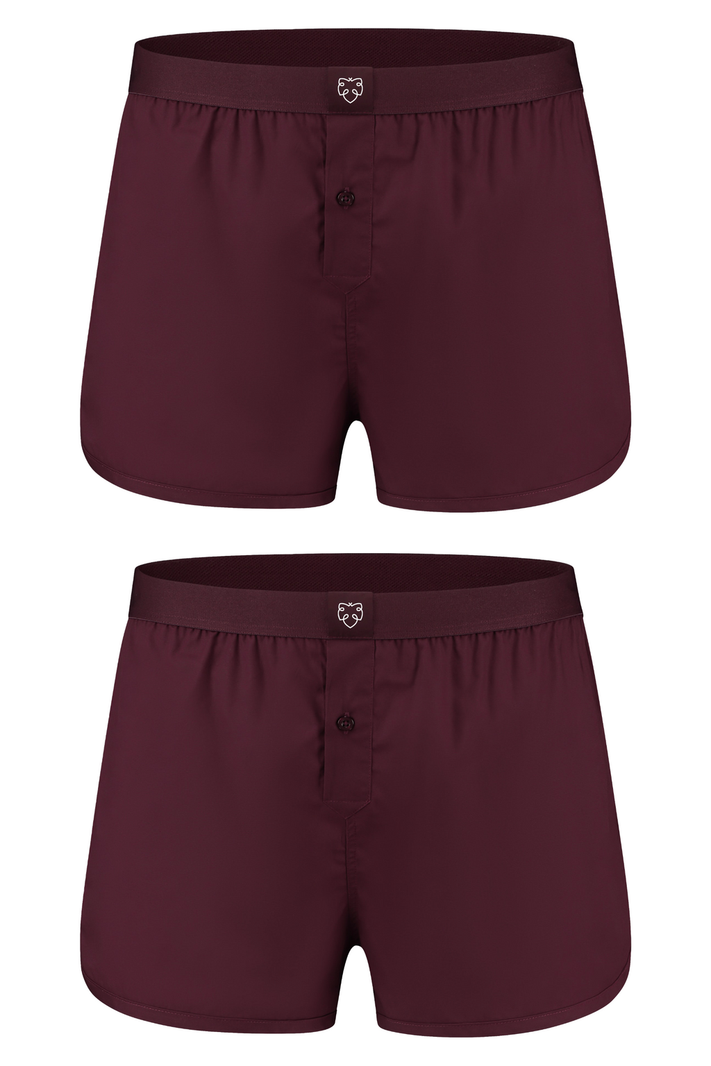 2-PACK - Pánské trenky z bio bavlny | A-dam