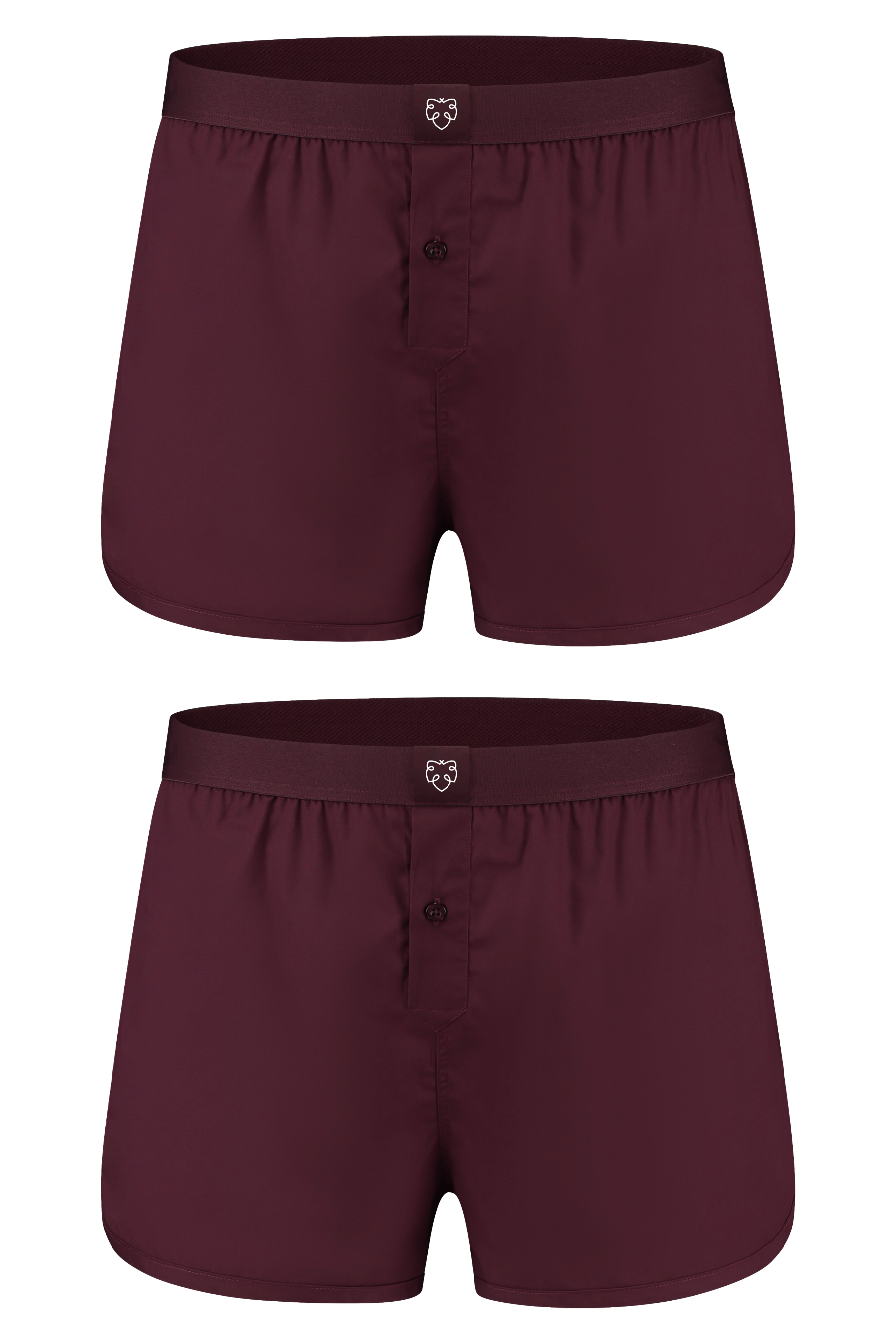 2-PACK - Pánské trenky z bio bavlny | A-dam