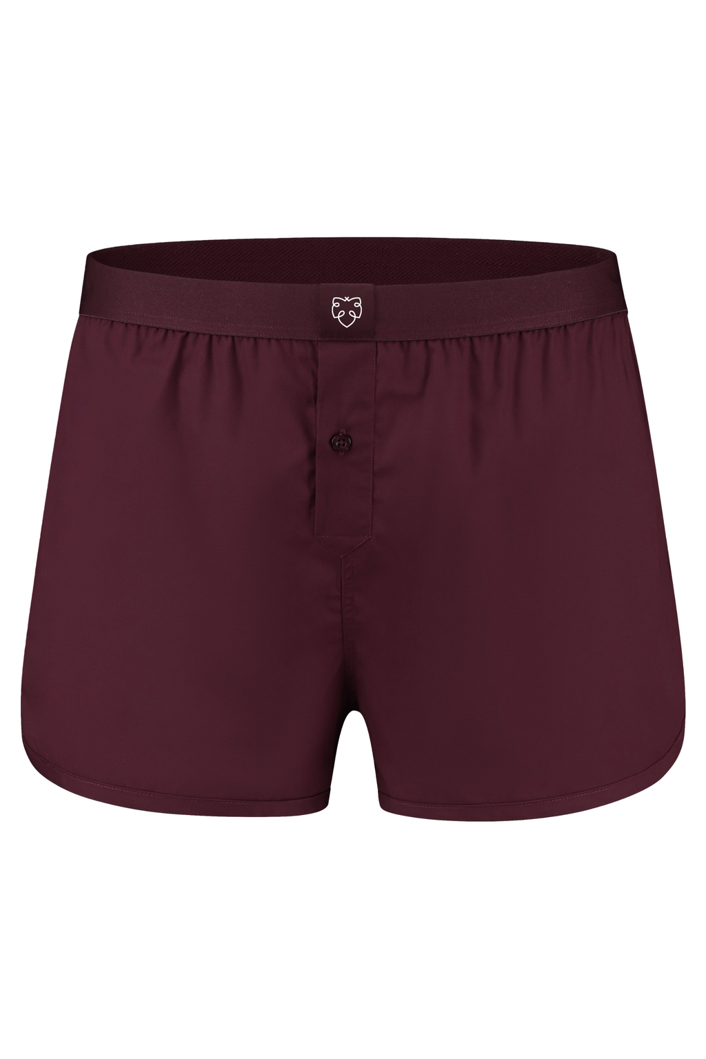 Pánské trenky z bio bavlny A-dam burgundské