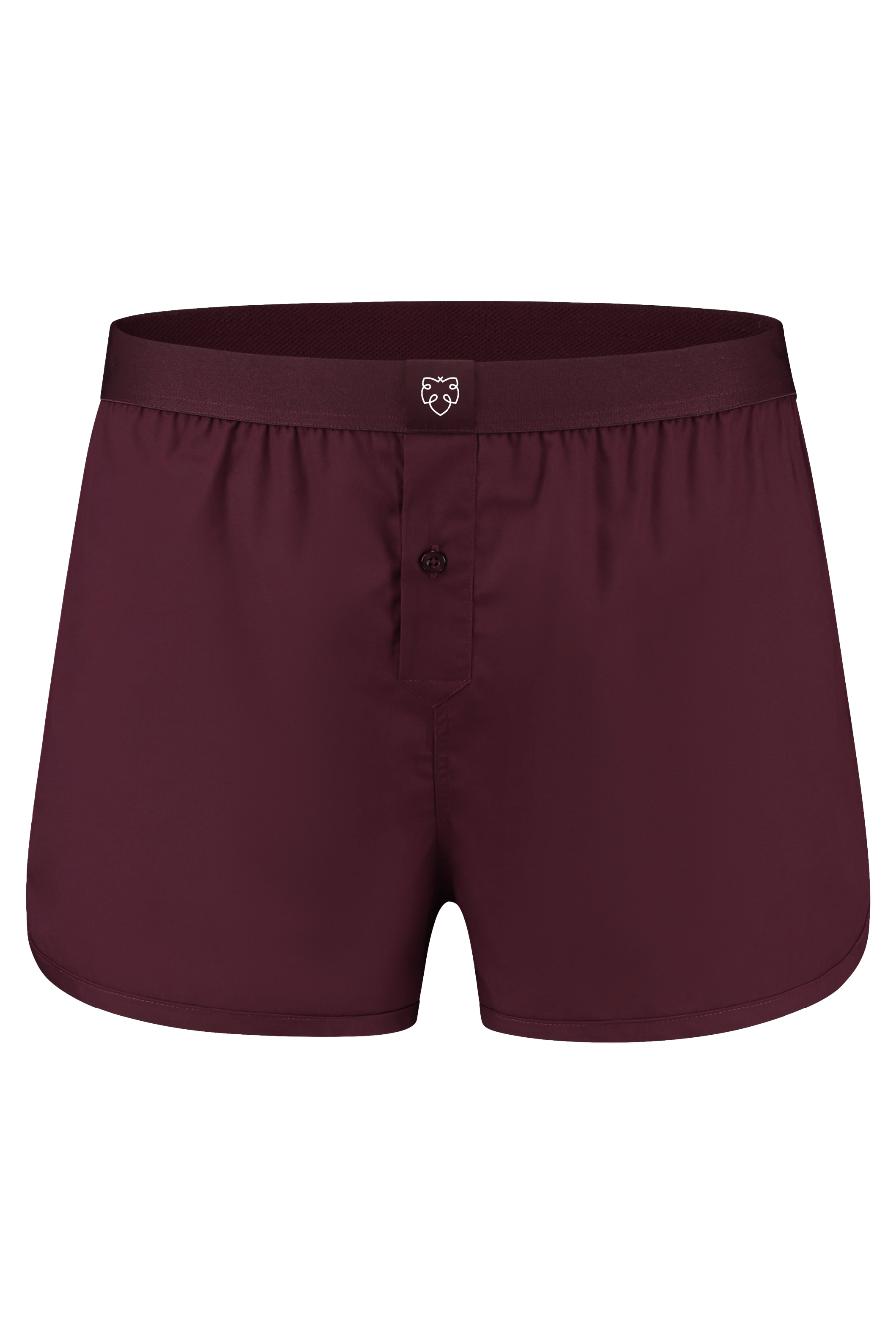 Pánské trenky z bio bavlny A-dam burgundské