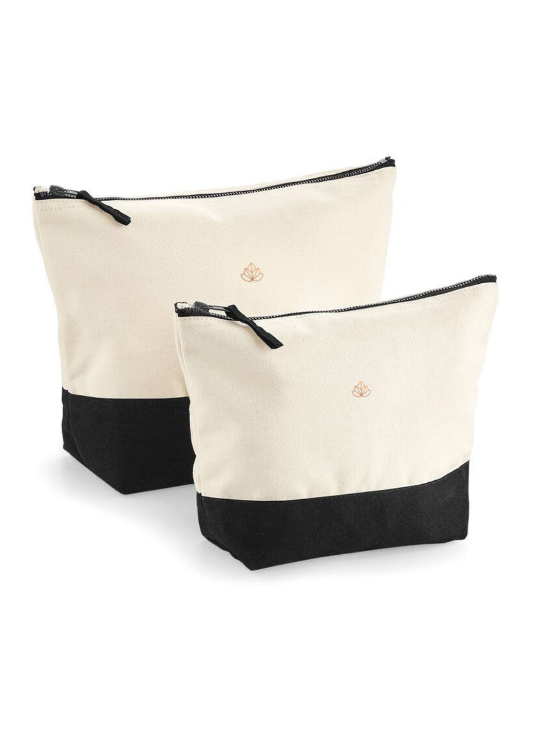 Bavlněná Plátěná taška na doplňky černá