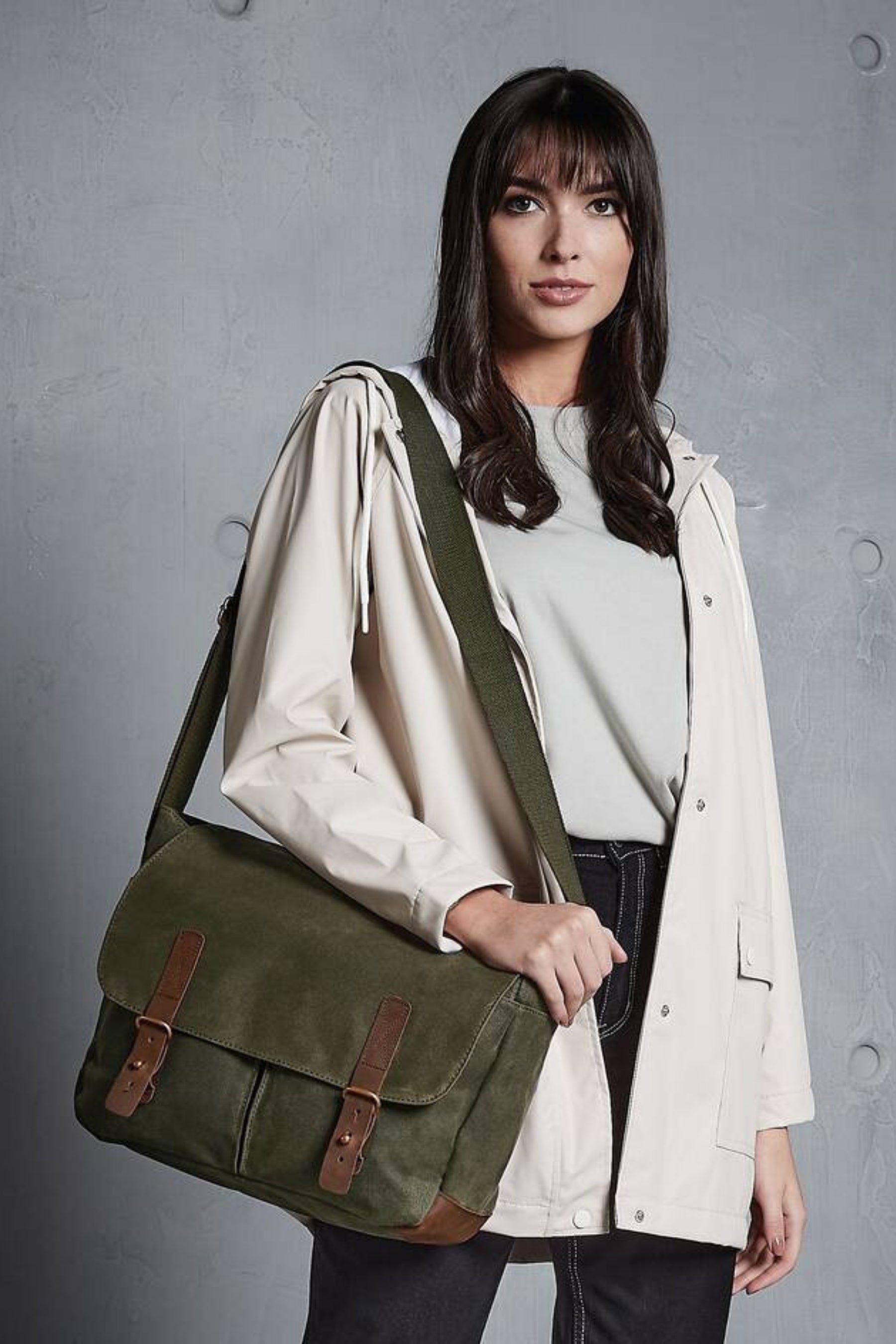 Plátěná taška přes rameno | Messenger - Premium Basics