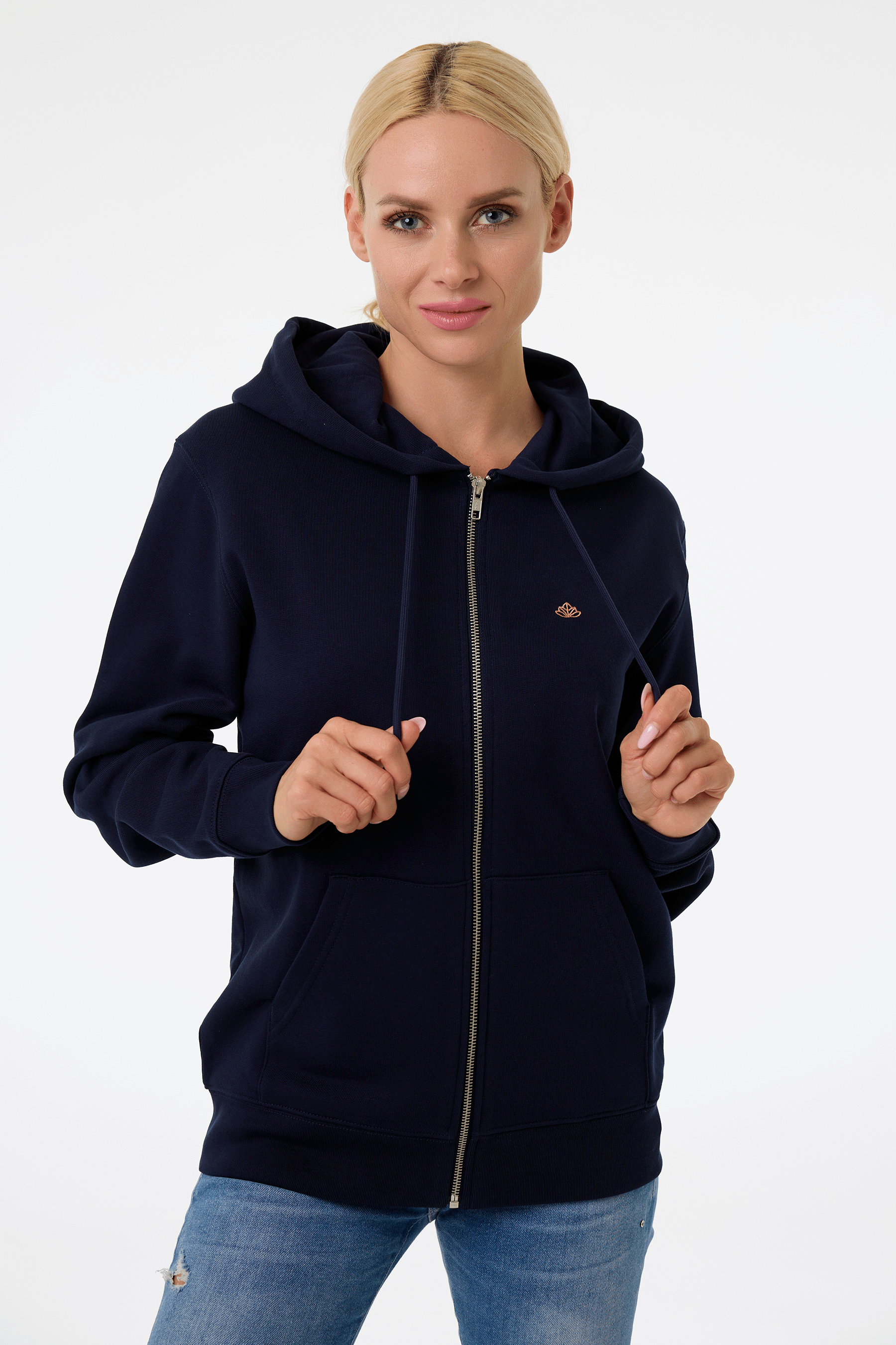 Damen Zip-Hoodie aus Bio-Baumwolle | Move