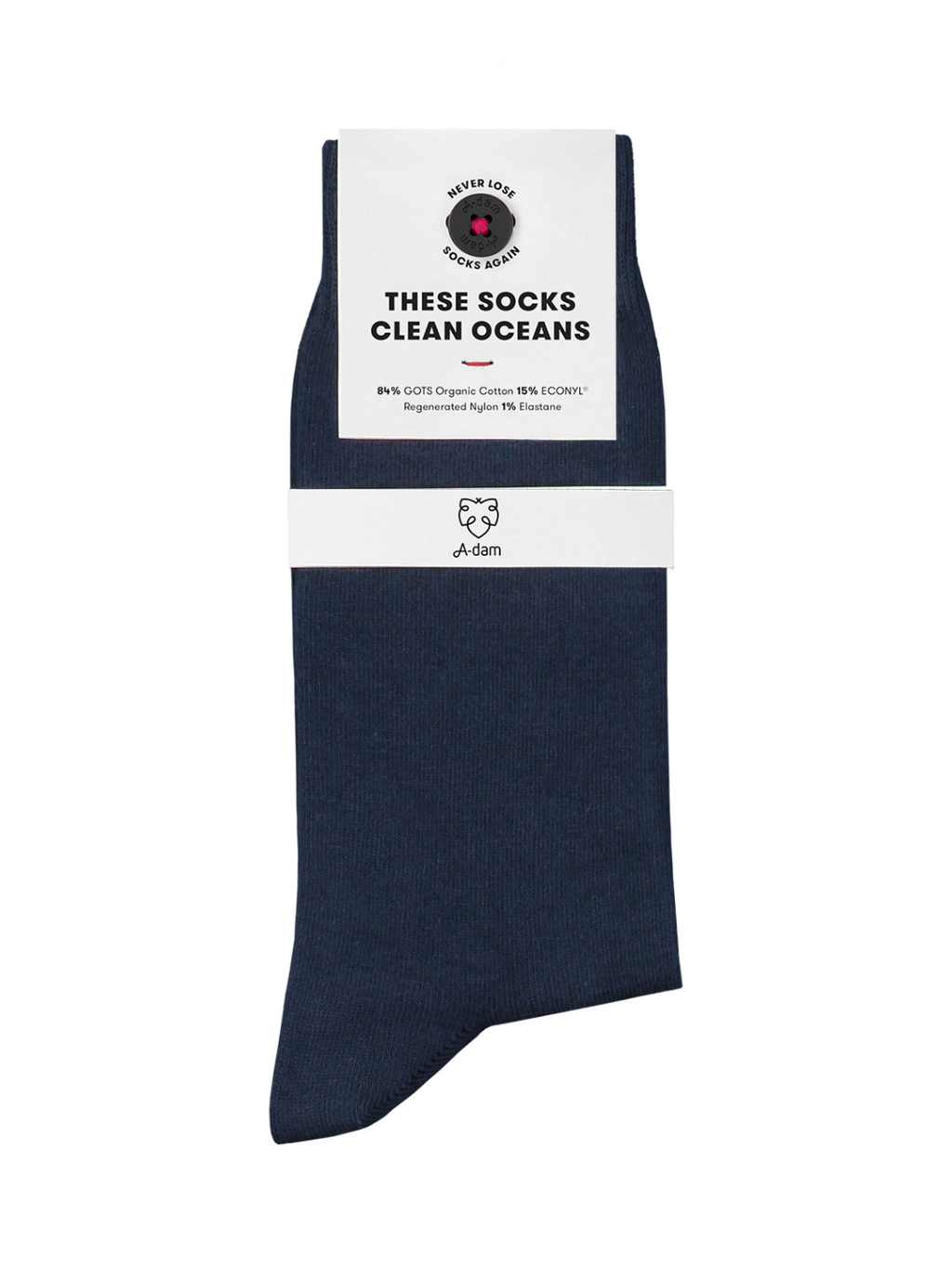 Bio bavlněné ponožky s knoflíkem | A-dam - Premium Basics